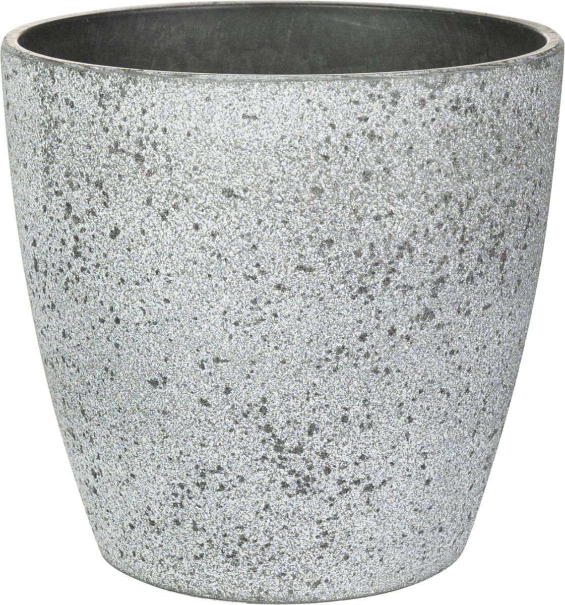 Steege TER Bloempot/plantenpot - betongrijs - D13/H12 cm
