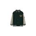 NAME IT MINI sweatvest met patches - donkergroen