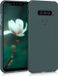 kwmobile LG G8s ThinQ hoesje - Back Cover - Blauwgroen