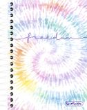 Herlitz New Batik Freedom Spiraalnotitieblok 10x15 cm 200 vellen Ruitjespapier Meerkleurig