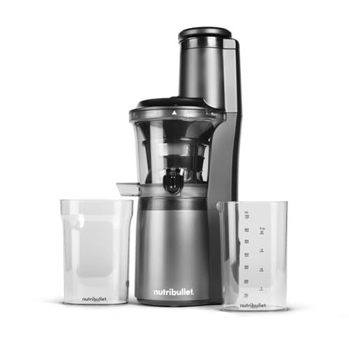 Nutribullet Slow Juicer NBJ500 Koudsap, 150 W, Zwart