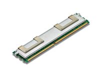 Fujitsu Mémoire 2 Go 2x1 Go FBD533 PC2-4200F d ECC DDR2 240 broches DIMM
