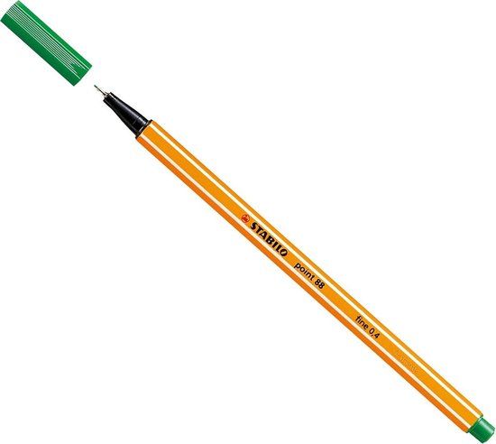 STABILO point 88 Fineliner 0.4 mm Smaragdgroen
