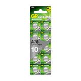 GP Alkaline knoopcell LR44 batterij 1,5 V 10 stuks