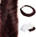 Infinity Braids Jolie Fishtail Braid Raspberry Ice