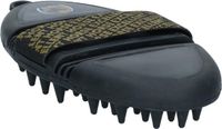 Excellent Horse Flexi Brush Massage - Zwart