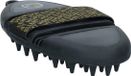 Excellent Horse Flexi Brush Massage - Zwart