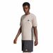 Adidas Workout Essentials Feelready 3 Stripes T-shirt Korte Mouwen L Mannen Medium Grey Heather / Black Polyester