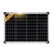 enjoy solar® Monokristallijn zonnepaneel 50W 12V, PERC 9BB