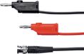 Schützinger KO 89-58 / 100 / SW BNC-meetsnoer 100.00 cm Zwart