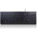 Lenovo Essential - Clavier - USB - US avec symbole Euro - noir
