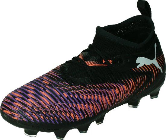 Puma Future 8 Match Fg/Ag Jr Voetbalschoenen - Zwart - Maat 33