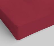 MB HOME ITALY Hoeslaken 35 cm Elegant, Bordeaux, 1-zits