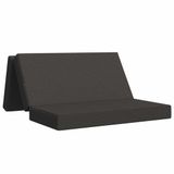 vidaXL Vouwbare Sofa Bed 120 x 67 x 45 cm Donkergrijs