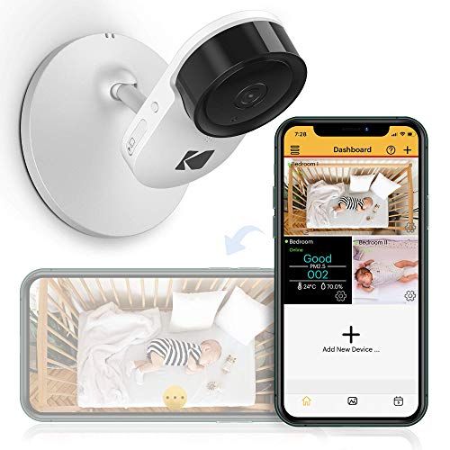 Kodak Cherish C120 - Videobabyfoon - Met App En Terugspreekfunctie