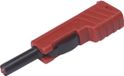 Hirschmann Test & Measurement SLS 200 Fiche de laboratoire Fiche, droite Diamètre de la broche : 4 mm Rouge 1 pièce(s)