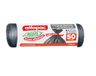 Alfapac 10 vuilniszakken 50 l met brede band, zeer resistent, gemaakt in Frankrijk, gerecycled en plantaardig, grijs