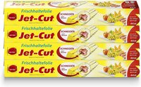 Jet-Cut Vershoudfolie - 4 stuks - 44m X 30cm - met snijder - Swiss made