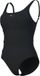 Arena Dames Badpak Jewel Low C Cup R Nacht/Grijs/Felblauw