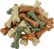 Trixie Denta Fun Veggie Bot Honingraat Assorti - 8,5 CM - 60 ST