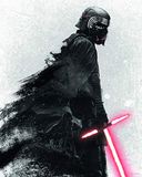 Komar Muurschildering | Star Wars EP9 Kylo Vader Shadow | 40 x 50 cm