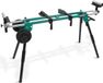 VONROC Onderstel pour scie à onglet – Universel, Mobile, Réglable en hauteur et largeur, capacité de charge de 150 kg