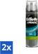 Gillette Mach3 Scheergel Complete Defense, extra comfort, verzorgend, 200 ml - voordeelverpakking - 2 stuks