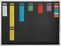Magnetoplan Insteekplanner - 61 Stroken - 960 x 774 mm - Zwart