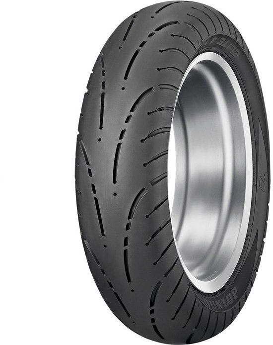 Dunlop Elite® 4 80h Tl Custom Motorfietsband Zilver 180 / 60 / R16 Zwart