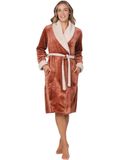 Pastunette Premium - Badjas - Eternal - Terra - Fleece - Maat XXL