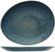 Cosy & Trendy Dinerbord Aicha Blauw 4 Stuks 27 x 23 cm Aardewerk