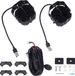 5" 212W LED lampe de travail RGB, feux de circulation diurne (DRL), adapté pour SUV, ATV, UTV, 4x4, IP68, projecteur, 270°