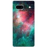 Google Pixel 7a Nebuleuse Bedrukt Siliconen Hoesje