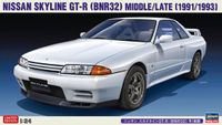 Hasegawa 20544 Nissan Skyline GT-R BNR32 Midden/Laat Versie 1991/1993 Modelbouw Kit 1:24 Kunststof