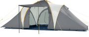 Skandika Daytona XXL 6 Tent – Koepeltent – 6 personen – Grijs