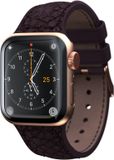 Njord byELEMENTS Apple Watch bandje - 40/41mm - Zalmleer - Paars