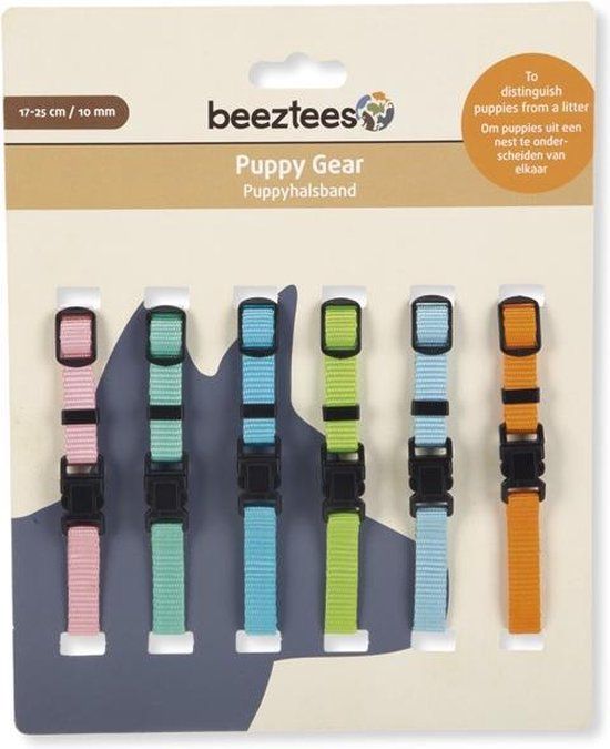 Beeztees Puppy Halsband - 17-25 cm