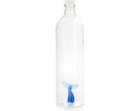 Balvi bouteille d'eau Atlantis queue 1.2L verre bleu