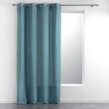 DOUCEUR D'INTERIEUR Gordijn, polyester, blauw, 140 x 260 cm