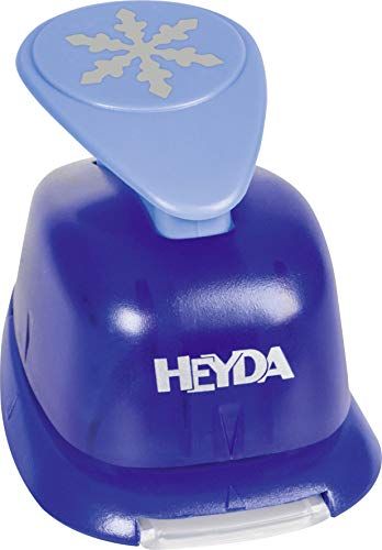 Heyda 203687513 Motiefpons - Sneeuwvlok - 2.5 cm