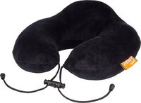 Abbey Nekkussen Foam Deluxe - Memory - Zwart - Unisex - Polyester - 34x26x9cm