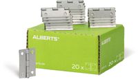 Alberts 849955 Scharnier | smal | elektrolytisch geel verzinkt | 51 x 30 mm | set van 20