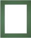 Passe-Partout 28x33 cm - Green Forest - 40x45 cm - Museum Cardboard - Votre Décoration