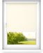 time4blinds mini rollo basic - Store - Non-invasif - Store de fenêtre intérieur sans perçage - Poignées non invasives - Store occultant - 400x1000mm Crème clair - Commande à droite