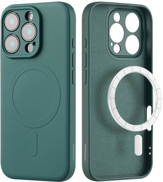 imoshion Color Backcover met MagSafe voor de Apple iPhone 16 Pro Max - Donkergroen