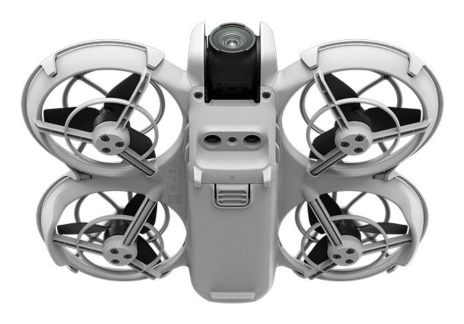 DJI Neo Quadcopter Drone - 12MP Camera, 4 Propellers, Black/White