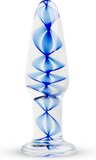 Gildo Glazen Buttplug No. 23 - Transparant - Volglas - 9 cm inbrenglengte