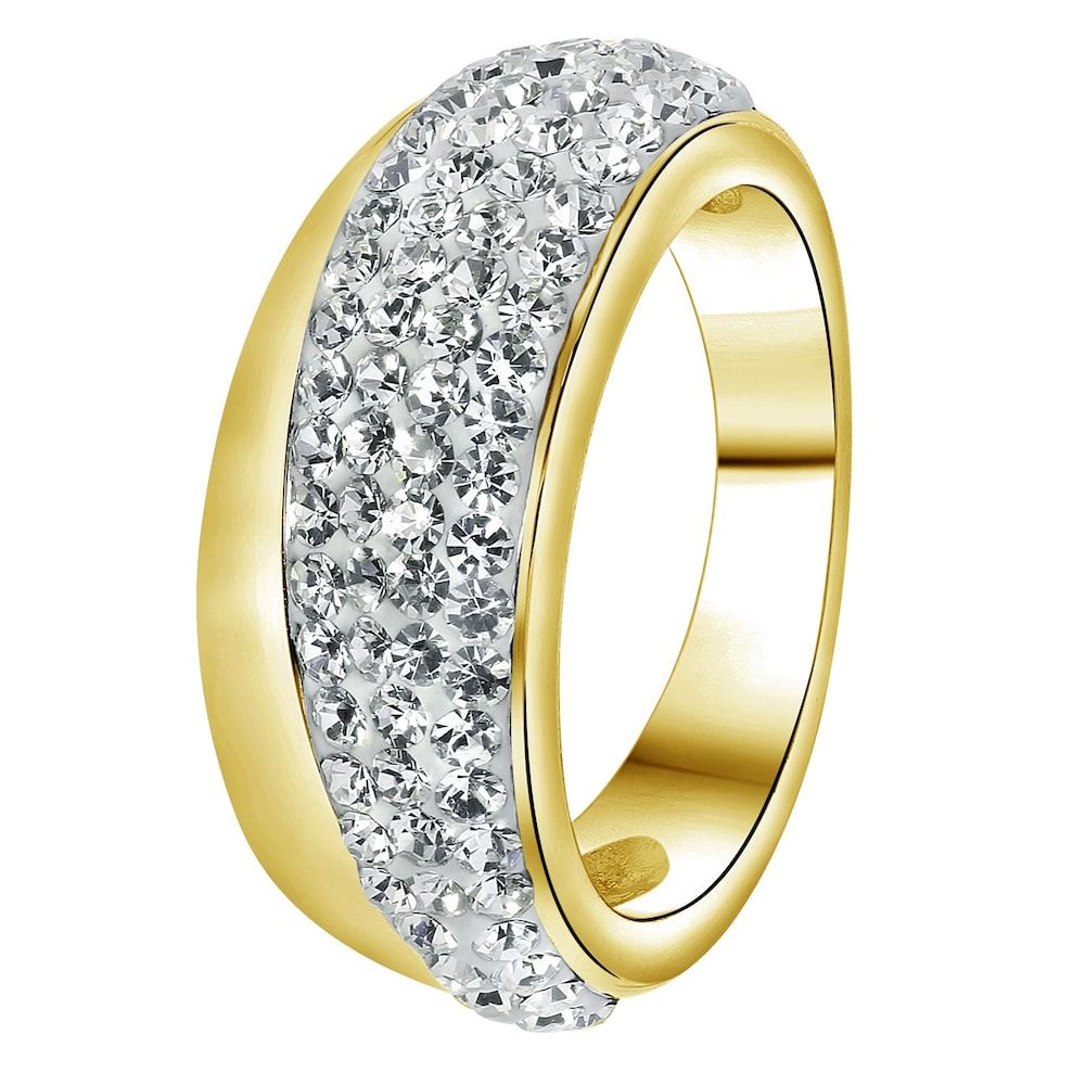 Lucardi Ring Staal - Heren/Dames Sieraden