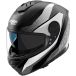 Nolan N80-8 Torpedo 364, casque intégral, couleur: Noir Mat/Gris/Blanc, taille: S