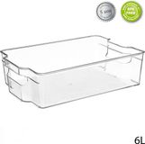 Waal Five® Koelkast opbergers set Transparant Plastic Stapelbaar
